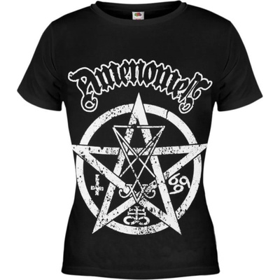 AMENOMEN Дамска тениска AMENOMEN - Pentagram - Черен - DOMEN012