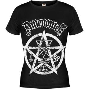 AMENOMEN Дамска тениска AMENOMEN - Pentagram - Черен - DOMEN012