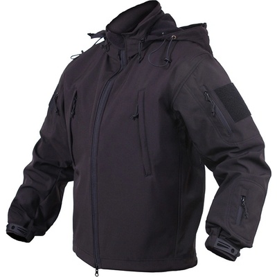 Bunda Rothco Concealed carry softshell černá