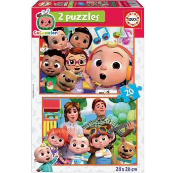 Image 1 of Educa - Puzzle 2x20 Cocomelon - 40 - 99 piese