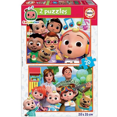 Educa - Puzzle 2x20 Cocomelon - 40 - 99 piese