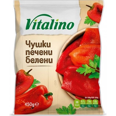 Виталино Чушки печени белени замразени Виталино 450гр