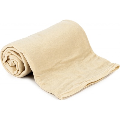 Jahu fleece deka UNI béžová 150x200