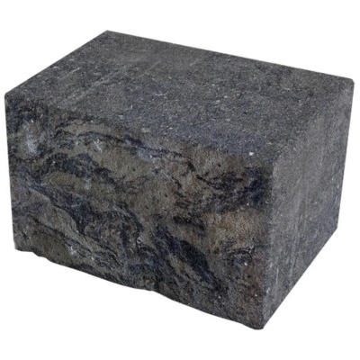 DITON Tvárnice Muráno 21/25 koncový 3/4 kámen 360x250x210 mm šedo-černá