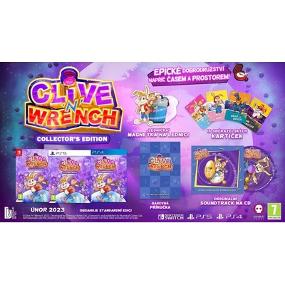 Clive 'N' Wrench (Badge Edition)