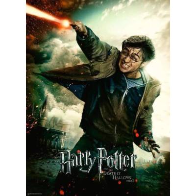 Ravensburger - Puzzle Harry Potter: Deathly Hallows - 100 piese
