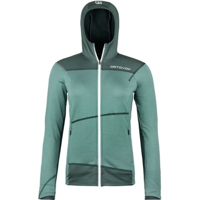 Ortovox Fleece Light Hoody svetlo zelená