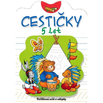 Cestičky 5 let: Vzdělávací sešit a nálepky - Kol.