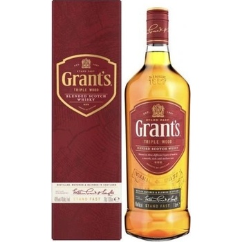 Grant's Triple Wood 40% 0,7 l (karton)