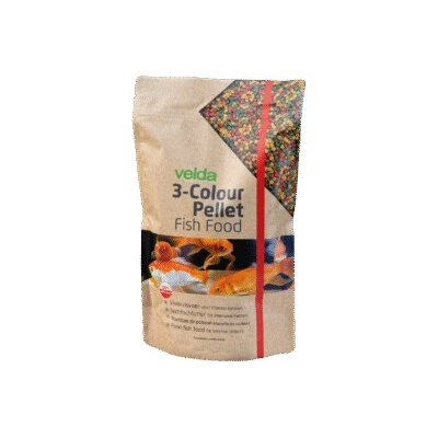 Velda 3-Colour Pellet plovoucí 3-4 mm 1 l