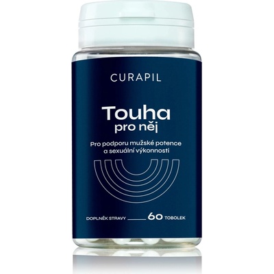 Curapil Touha pro něj podpora erekce a mužské síly 60 tobolek