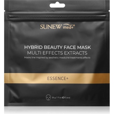 SUNEWMED+ ESSENCE+ Face Sheet Mask with Peptides and Snail Mucin хидратираща платнена маска с пептиди 4 бр