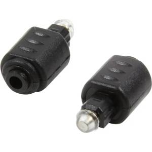 LogiLink CA1016 Аудио адаптер, Toslink/M - Mini-Toslink/F, черен (CA1016)