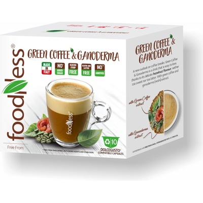 Foodness Zelená káva s Reishi 10 kapsúl 12 g