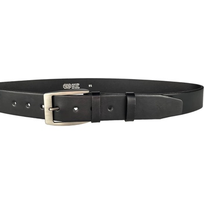Penny Belts kožený opasek 504-60 černý