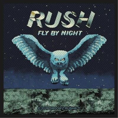 Nažehlovačka Rush - Fly By Night
