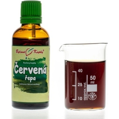 Bylinné kapky tinktura Červená řepa 50 ml