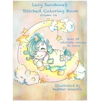 Lacy Sunshine's Stitched Coloring Book Volume 14 | Heather Valentin