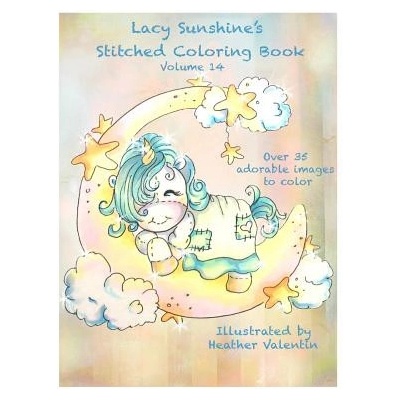 Lacy Sunshine's Stitched Coloring Book Volume 14 | Heather Valentin