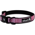 alcott Adventure collar - нашийник за куче Адвенчър, розов, размер М: 35-50 см обикока, ширина на лентата: 2 см - CLMDPK