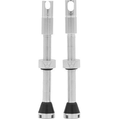 Peaty's X Chris King MK2 Silver Tubeless Valves 60mm
