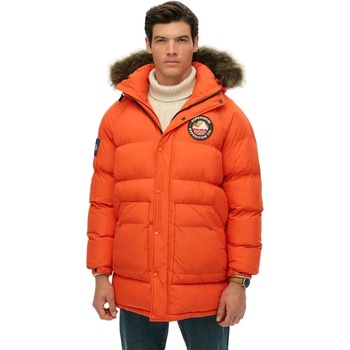SUPERDRY Анорак Superdry Everest Longline Baffled parka - Orange (Bold Orange)