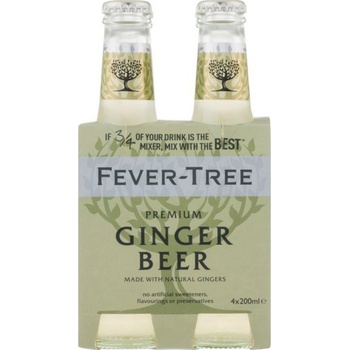 Fever Tree Ginger Beer 4 x 200 ml