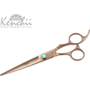 Kenchii Professional Rosé - права ножица за груминг, 7, 0