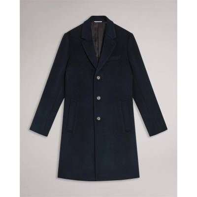 Ted Baker Men's City Overcoat - Navy