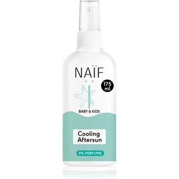 Naïf Baby & Kids Cooling Aftersun спрей след слънчеви бани за бебета и деца без парфюм 175ml