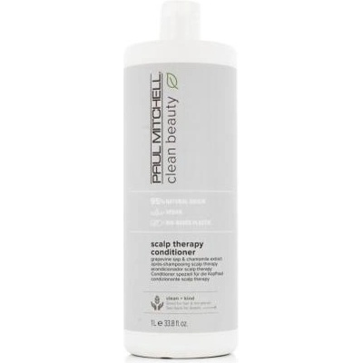 Paul Mitchell Clean Beauty Scalp Therapy Conditioner 1000 ml балсам за сух, мазен или чувствителен скалп унисекс