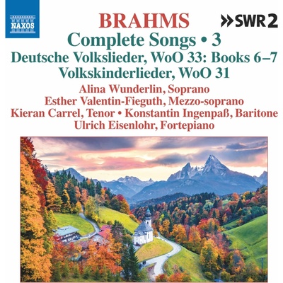 WUNDERLIN, ALINA ULRICH - BRAHMS: COMPLETE SONGS VOL. 3 CD
