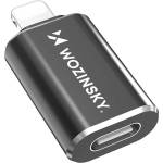 Wozinsky Адаптер Wozinsky, от Lightning към USB-C(ж), 20W, черен (WALC-01)