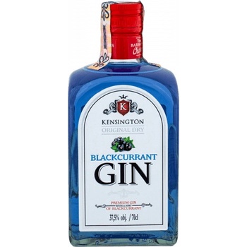 Kensington Blackcurrant Gin 37,5% 0,7 l (čistá fľaša)