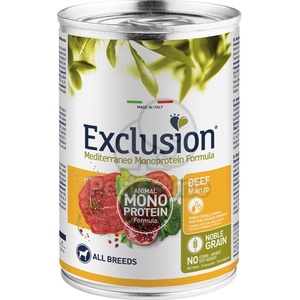 Exclusion Mediterraneo All Breeds beef 400 g