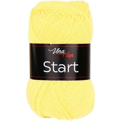 Vlna - Hep příze Start 41244 světle žlutá