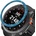 kwmobile Аксесоари за Garmin Fenix 7 - син