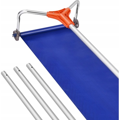 VEVOR Lopata na sníh ze střechy 125-542 cm nastavitelná lopata na odklízení sněhu ze střech