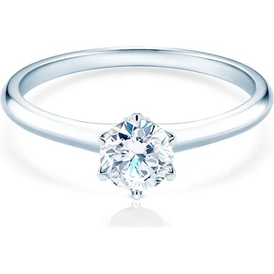 SAVICKI Годежен пръстен The Journey: бяло злато, диамант