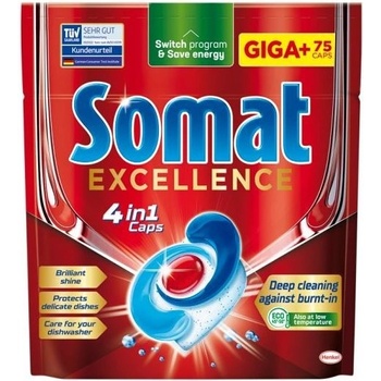 Somat Excellence kapsuly do umývačky riadu 75 ks