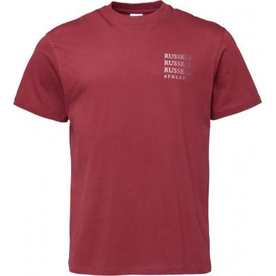 Russell Athletic T-SHIRT Vínová