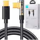 Joyroom S-CC100A6 USB-C Angle 100W, 1,2m, černý