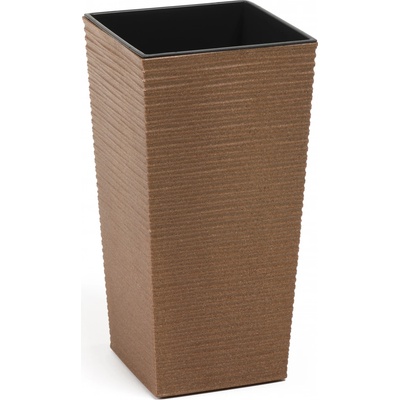 Lamela Květináč Finezia Eco Dluto vroubek 250 x 250 mm natur