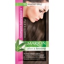 Farby na vlasy Marion tónovací šampon 53 Kávovo hnedá 40 ml