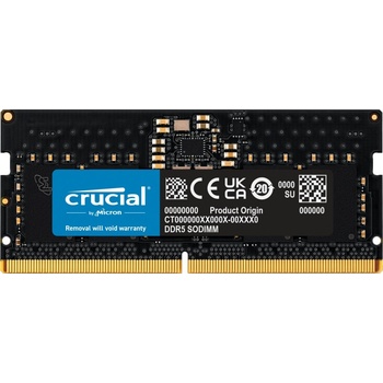 Crucial 8GB DDR5 4800MHz CT8G48C40S5T