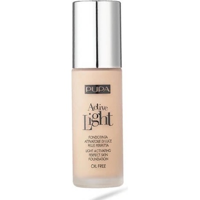 PUPA Milano Ľahký tekutý make-up SPF10 Active Light Perfect Skin Foundation 050 Golden Beige 30 ml