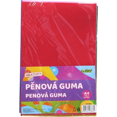 Pěnová guma A4 20x30 cm, 10ks