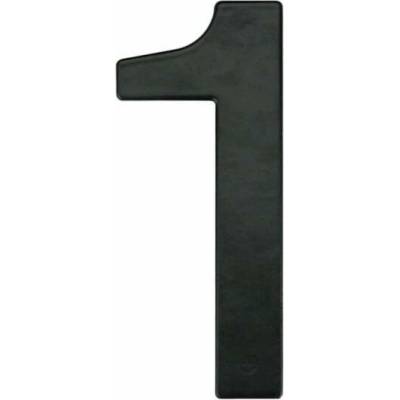 Číslo "1", matná černá, 145 mm