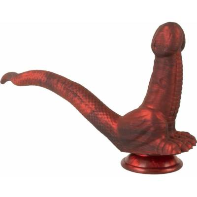 Beasty Cocks Panthera Double fantasy šupinaté dildo s ocasem