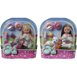 Simba Toys Кукла Evi Love с домашни любимци и аксесоари - 2 вида (105734191)